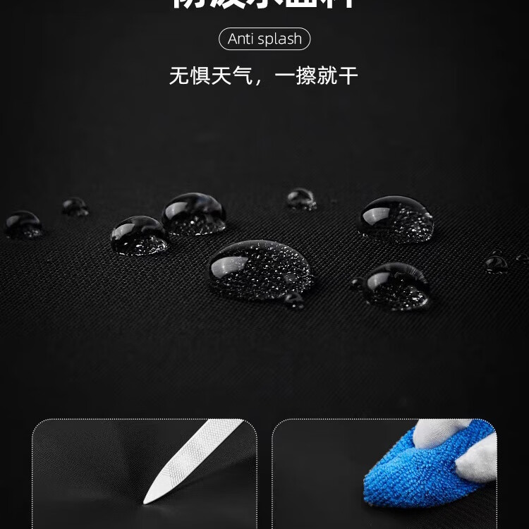 日系大容量斜挎包男运动健身包潮工装机能邮差包单肩背包 黑色大号