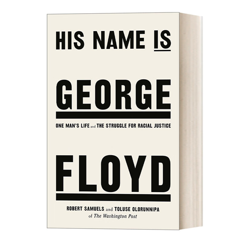 进口原版 his name is george floyd 他的名字叫乔治·弗洛伊德 2022