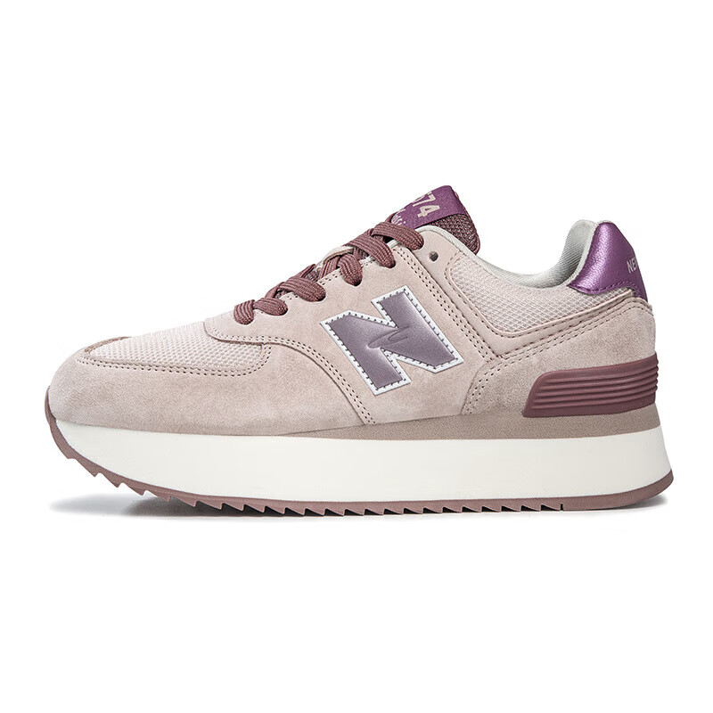 新百伦官方透气nb复古跑步鞋女厚底运动鞋冬新款学生纽百伦new巴 旗舰