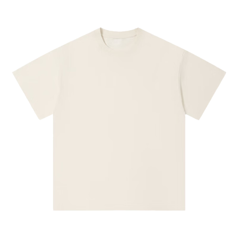 棉的美学230G新疆纯棉夏季重磅短袖t恤纯色圆领半袖宽松百搭休闲打底衫 「40°都清爽」纯真白 XL 「推荐140-160斤」