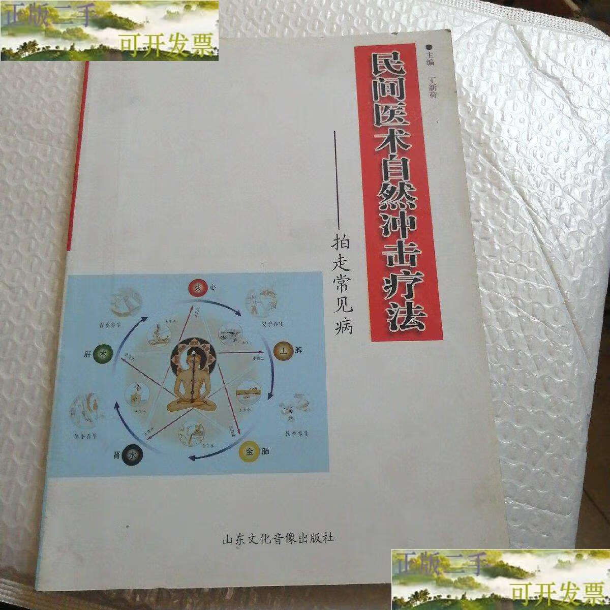 【二手9成新】民间医术自然冲击疗法——拍走常见病 /丁新荷 山东文化
