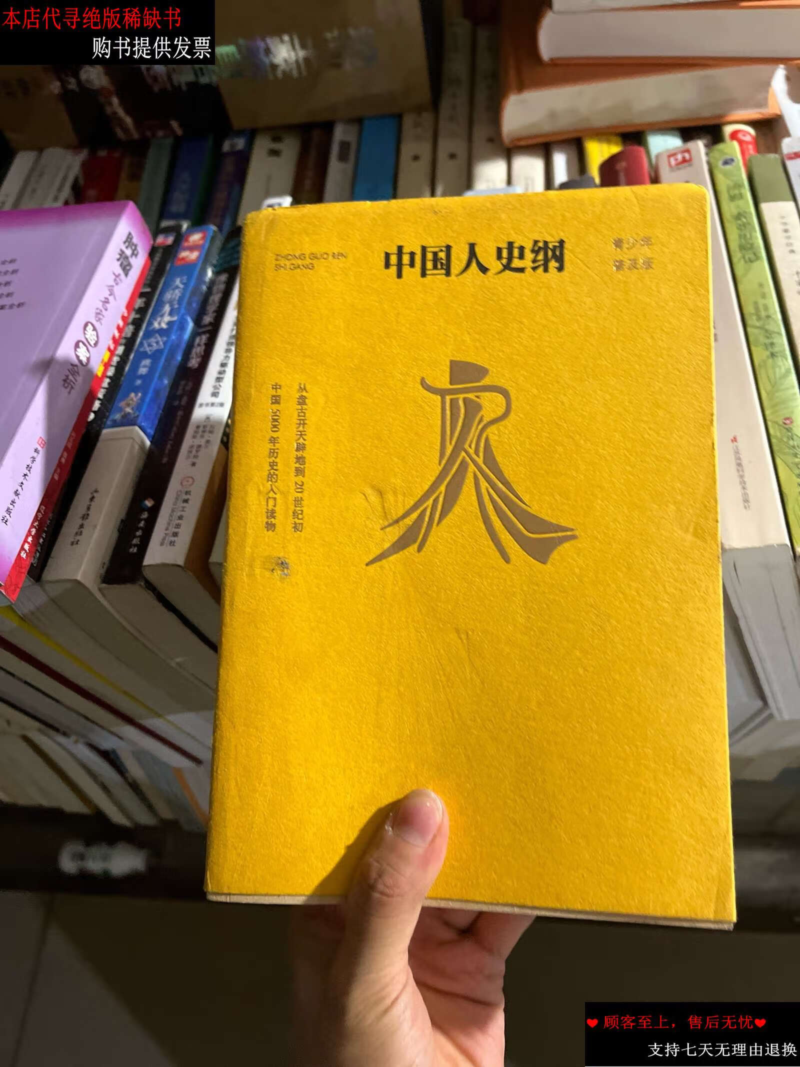 【二手9成新】中国人史纲(青少年普及版) /柏杨 人民文学