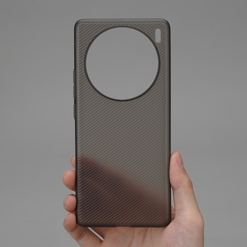 适用vivoX100S瓦楞手机壳X100Pro超薄磨砂PP透明FindX7Ultra斜纹 极简超薄PP壳【磨砂透白】-1个装 OPPOFindX7