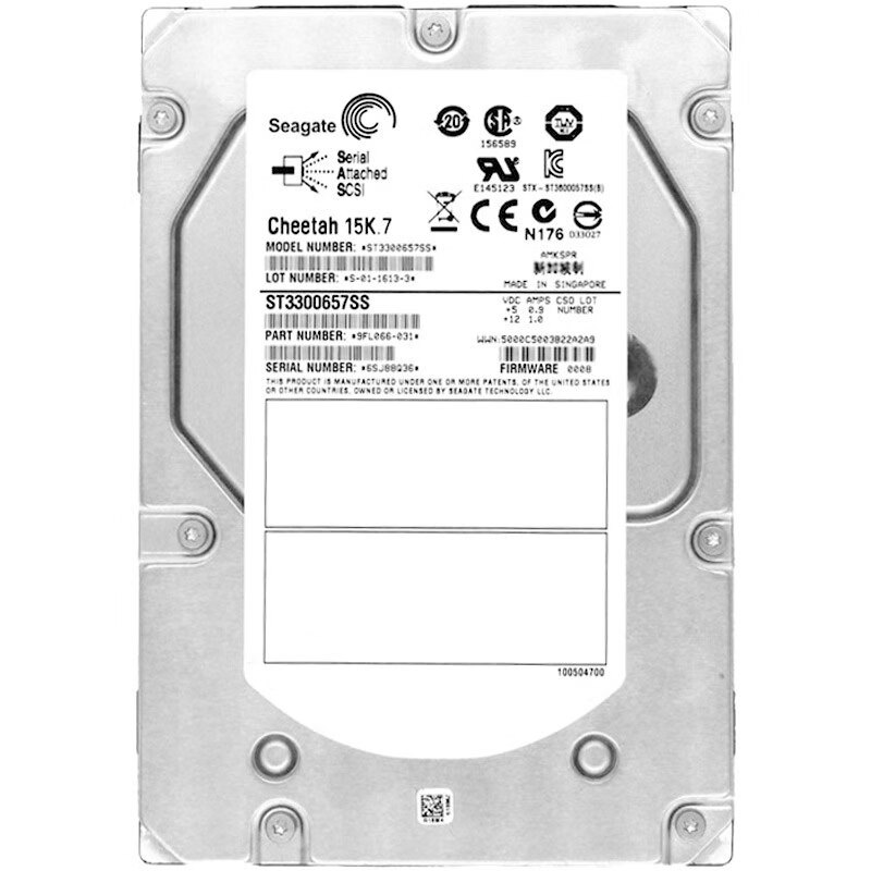 盛泰祥 浪潮as500h as520g as500e存储硬盘300g 15k sas 3.