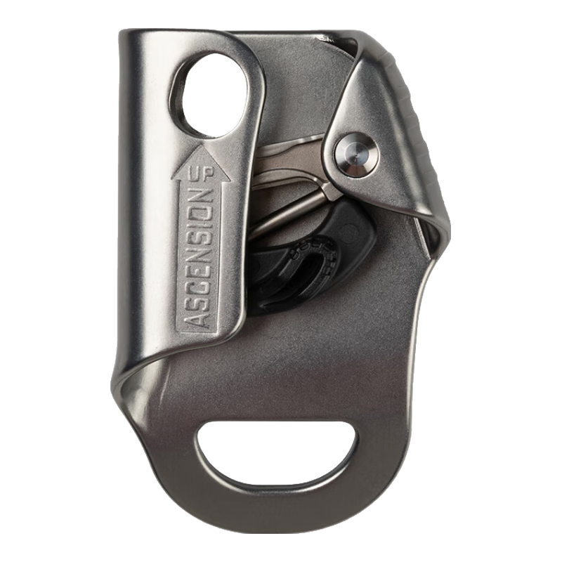 坎樂多功能無柄上升器高空安全繩爬繩神器繩索攀爬升降器攀巖登山裝備 灰色