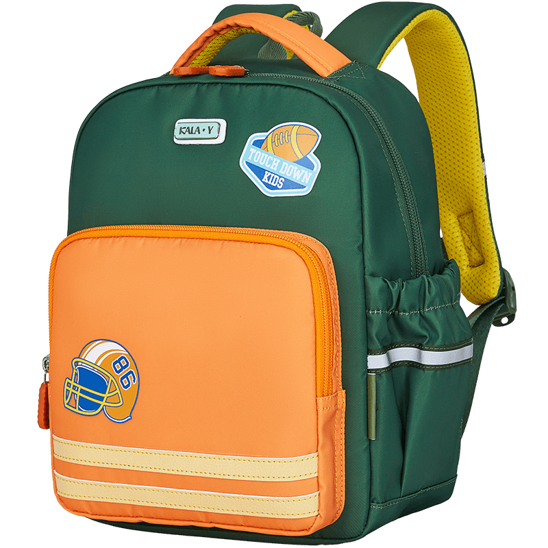 卡拉羊幼兒園小童包大容量耐臟輕便防水戶外出游雙肩包CX6341 【10L】牛油果綠