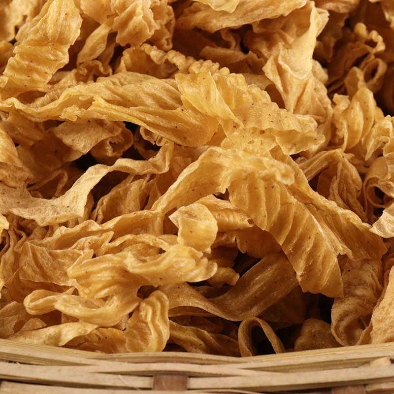 虎钢馋豆皮丝 贵州特产豆腐皮干货 油豆皮人造素肉蛋白凉拌菜