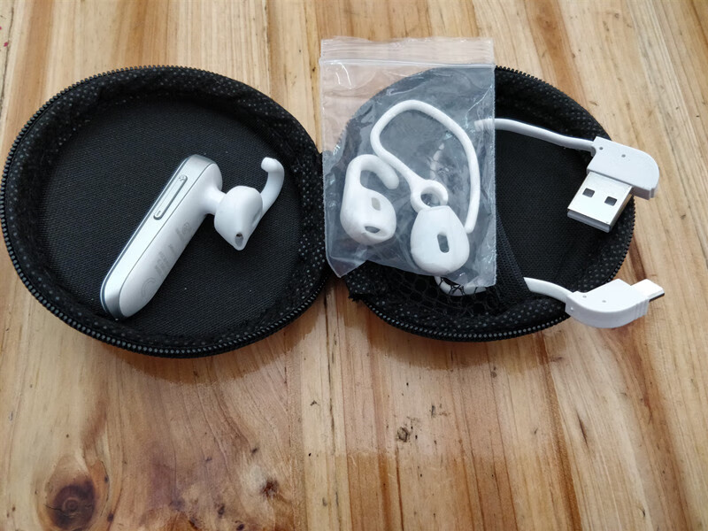 捷波朗Jabra/ mini/迷你 Boost/勁步 無線藍牙耳機雙超長待機抖音 銀白色(勁步) 散裝無包裝9.5新 套餐一