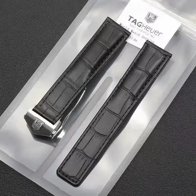 京噶适用于泰格豪雅表带原装 代用泰格豪雅表带防水男士卡莱拉摩纳哥