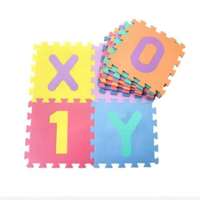 【现发】泡沫地垫儿童爬行垫加厚爬爬拼接垫宝宝地垫拼图地 数字 字母