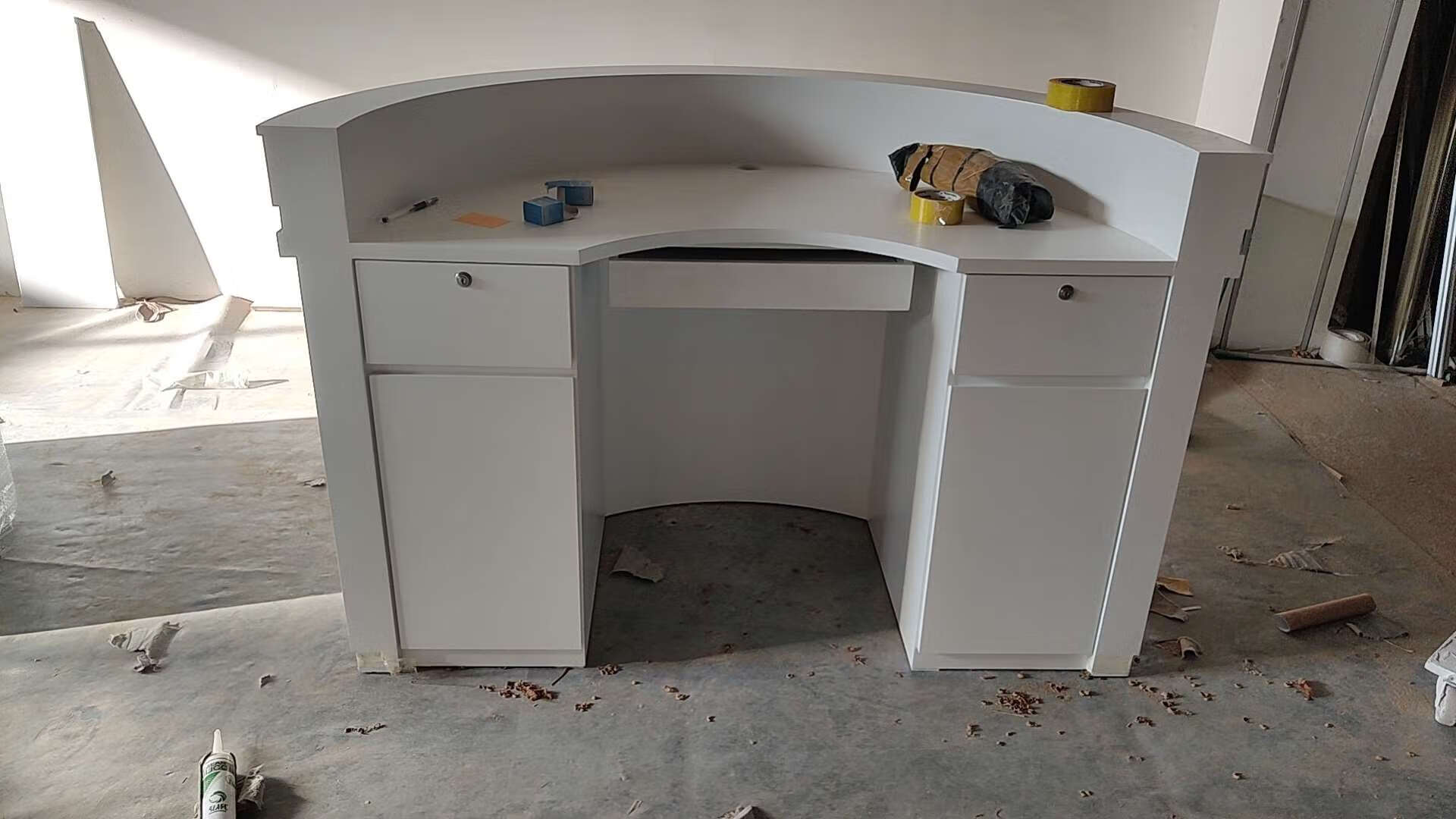 登士柏医院导诊引导台前台分诊台便民服务柜医院分诊台口腔牙科导诊