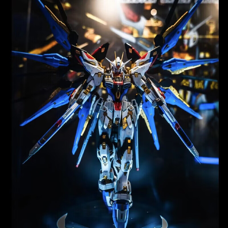 自由巴巴托斯七剑独角兽机甲国产玩具 强袭自由 机甲翅膀 武器 支架