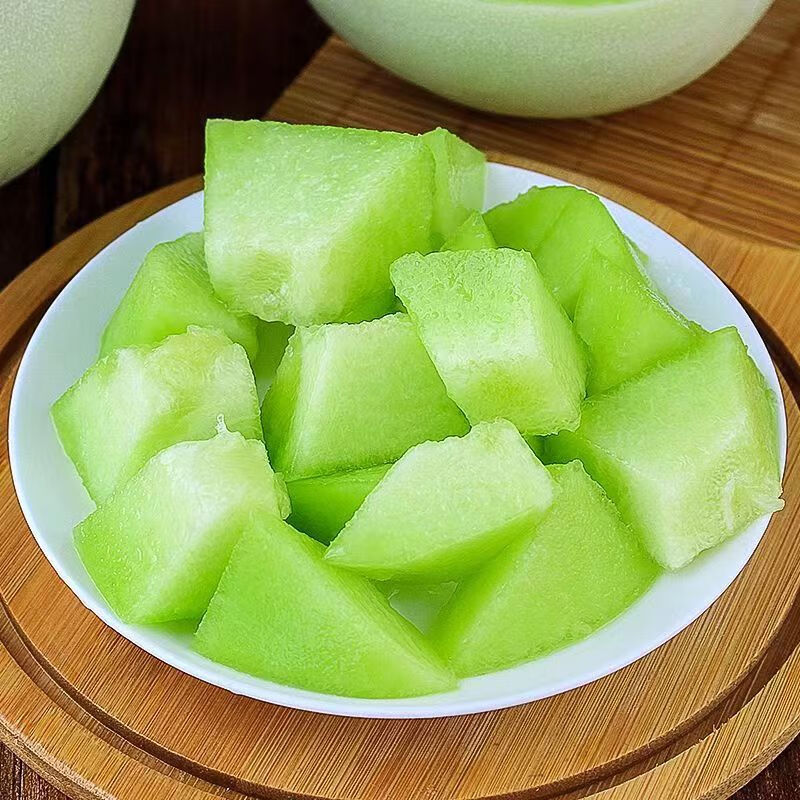 田园东方海南玉菇甜瓜 冰激凌香瓜 当季新鲜水果（变软再食用） 带箱毛重 5斤装净重（4.5斤）