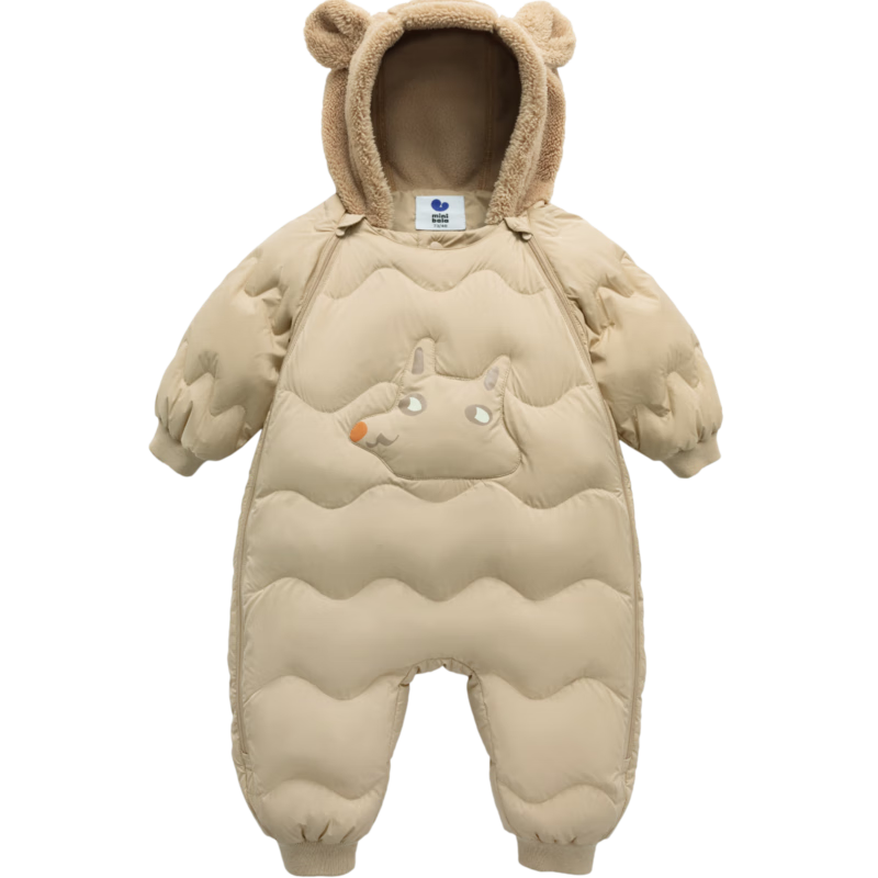 ���ڲ��������������������������Ůͯ�������޷������±�ů���Ǻ�����2025�ﶬ�¿� ����50677 -��Ѽ�� 100 CM ��������95.3g�� 209.9Ԫ