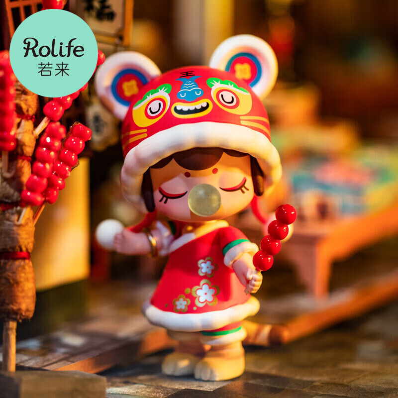 若来(rolife)囡茜nanci十二生肖盲盒摆件手办娃娃玩具女孩儿童生日