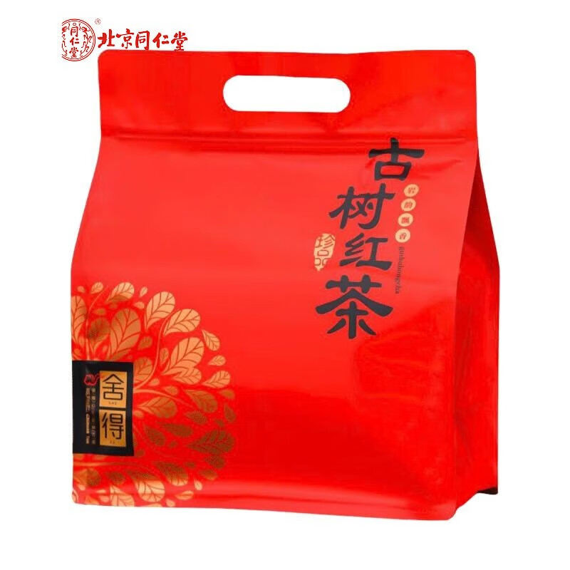 北京同仁堂凤合堂云南正宗古树红茶滇红茶500g散装袋装浓香型花香型奶茶专用 500g 凤庆古树红茶500克