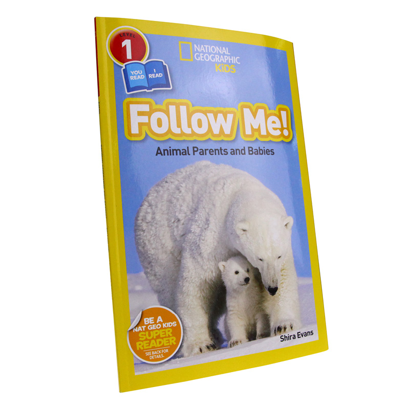 进口英文原版 国家地理 少儿儿童版ngr follow me跟着我