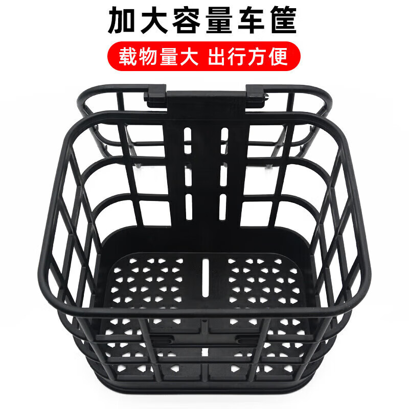 塔克尔适用于电动车前置储物箱袋电动自行车车筐儿童单车篮子折