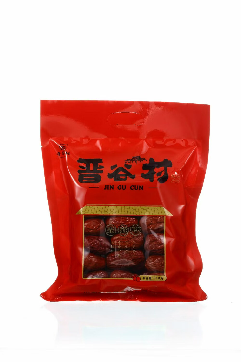 山西特產(chǎn)壺瓶棗精品袋裝即食美味零食孕婦煮粥煲湯泡茶即食大棗 嘗鮮袋棗*1袋 518g 嘗鮮袋棗518g*