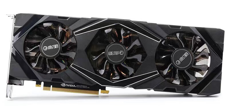 原装 影驰GeForce RTX 2070 OC 2080 2080Ti S 大将显卡静风扇定 一套三风扇(带外壳)