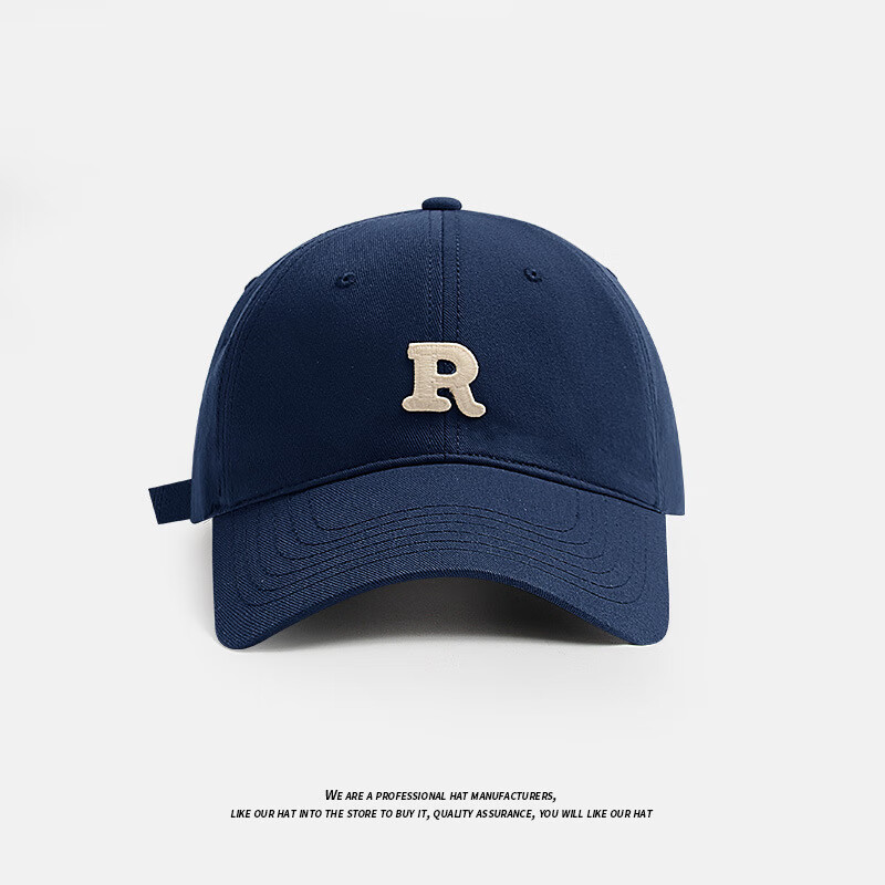 简时行帽子男女四季百搭棒球帽韩版时尚软顶刺绣鸭舌帽户外休闲潮遮阳帽 米色