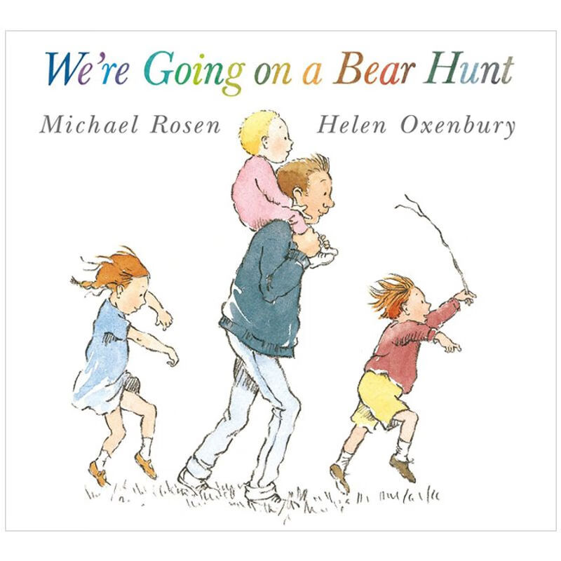 were going on a bear hunt 绘本大师 michael rosen 我们去猎