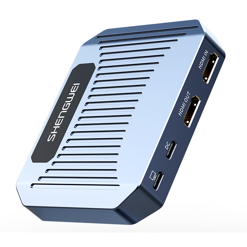 勝為視頻采集卡直播4K60HZ HDMI相機高清錄制ps5/xbox/Switch/ipad攝像機筆記本電腦手機抖音 DHC4060J