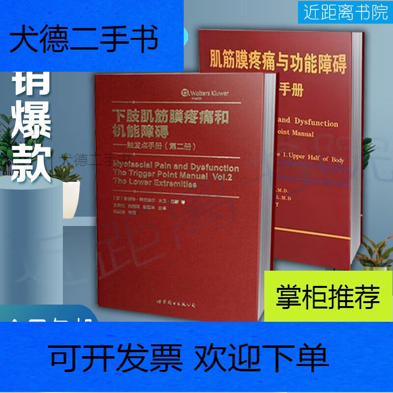 【二手9新】-肌筋膜疼痛与功能障碍激痛点手册卷上半身 下肢触发点