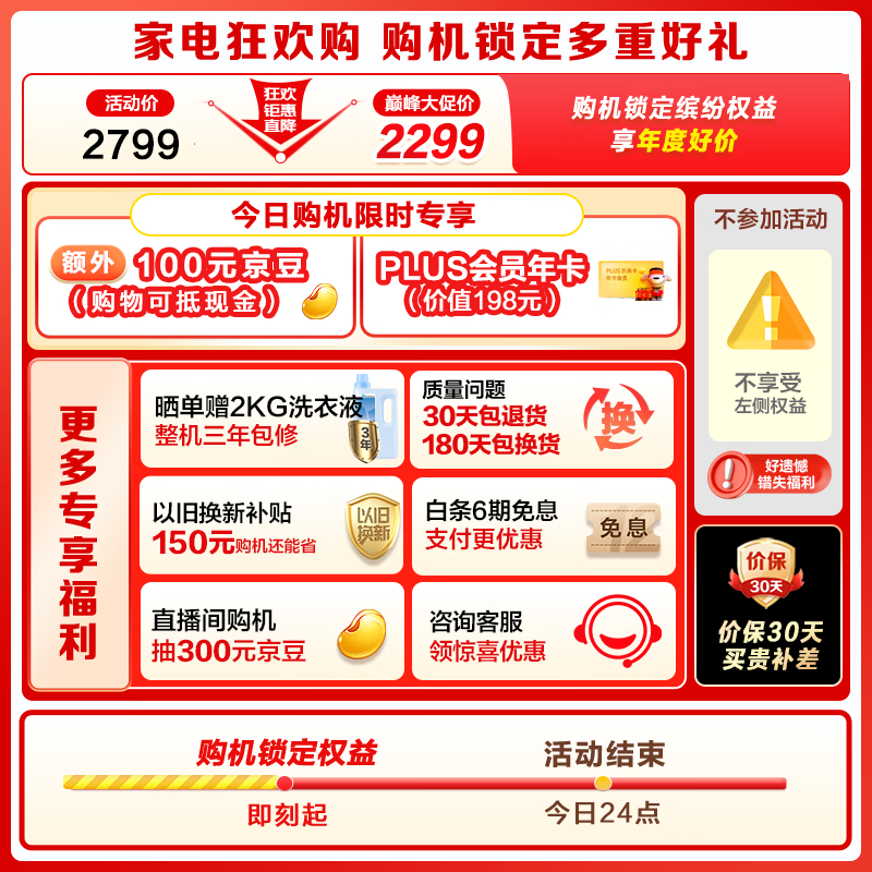 小天鹅（LittleSwan）壁挂洗衣机TG30V860EPRO 3KG迷你滚筒洗衣机全自动儿童洗衣机婴儿洗衣机小型 挂壁式洗衣机 水魔方