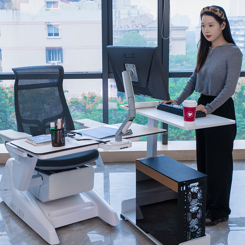 ingrem英格瑞玛简舱肥宅快乐椅家用一体式电竞椅太空电脑座舱个人游戏