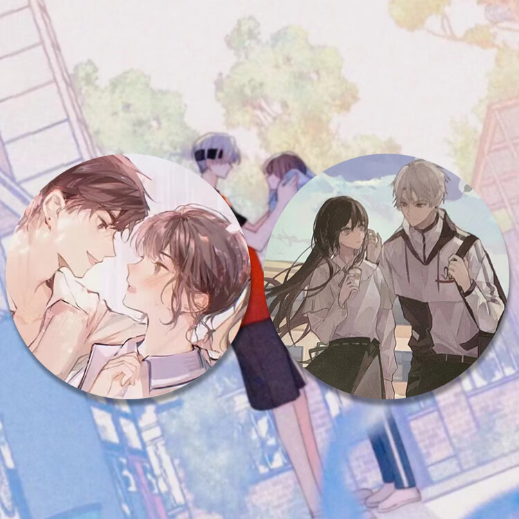 梵瑞童言情小说偏偏宠爱动漫周边吧唧江忍孟听马口铁徽章漫画二次元