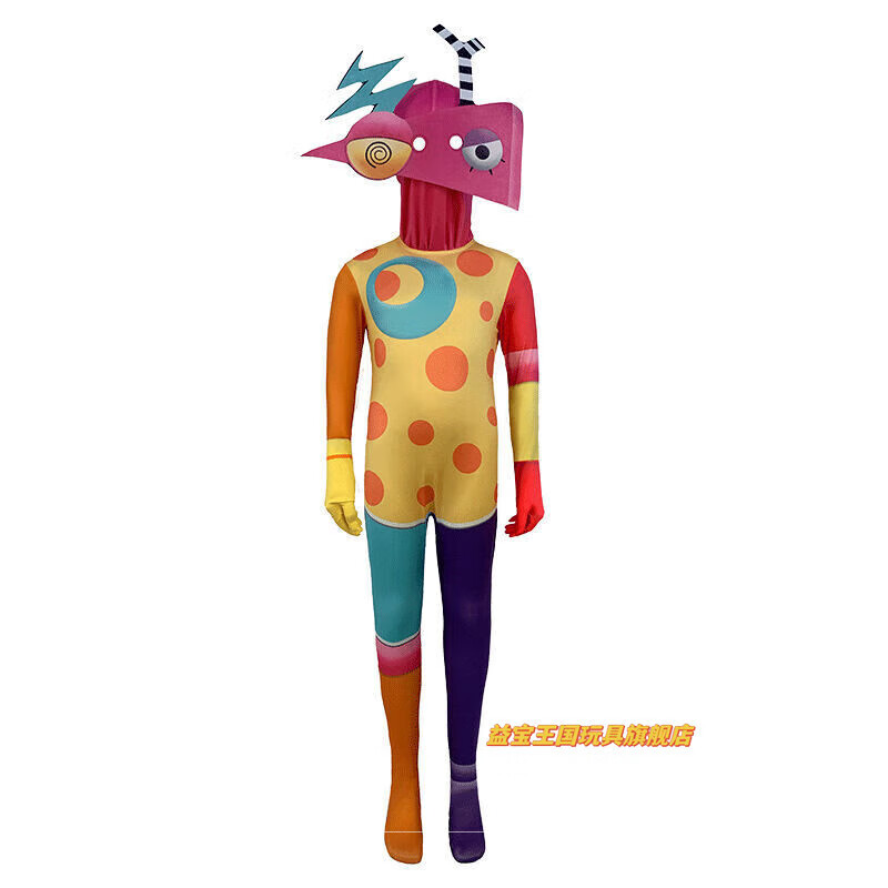 digital circus小丑帕姆尼兔子cosplay 白色 pomni帕姆尼 110 (身高