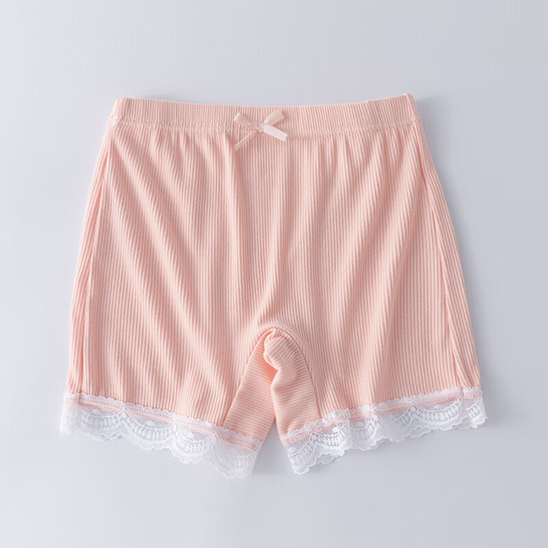 女童安全裤内裤二合一夏季薄款配裙子防走光女孩儿童打底裤大童 粉色