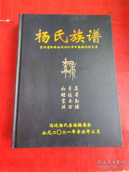 [二手9成新] 杨氏族谱