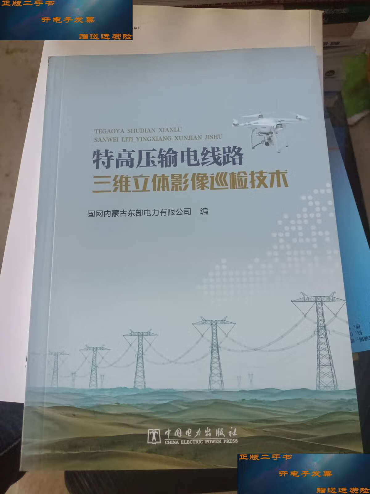 【二手9成新】特高压输电线路三维立体影像巡检技术 /国网内蒙古东部