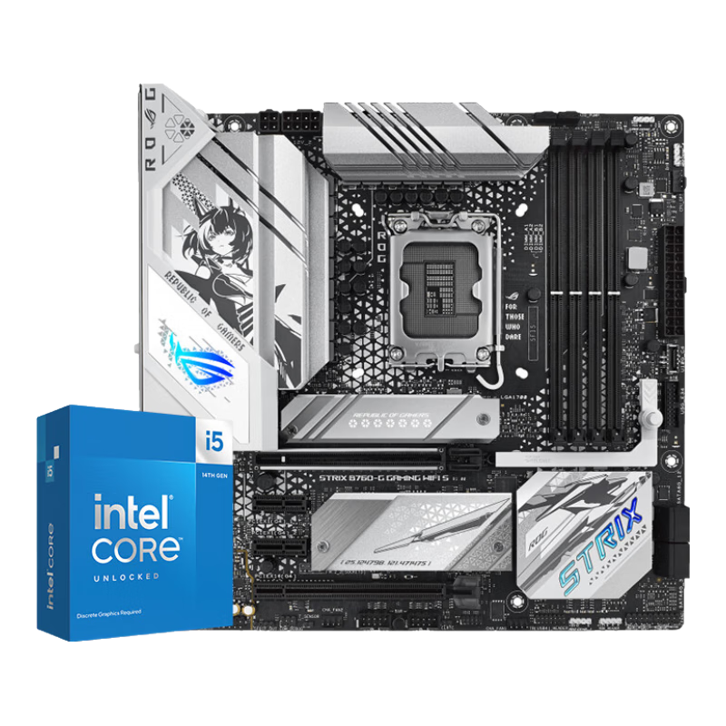 ˶B760 Z790  Ӣض 14i5 14600KF װ cpuװ uװ Сѩ B760-G WIFI S DDR5 14600KFװʵ2599Ԫ