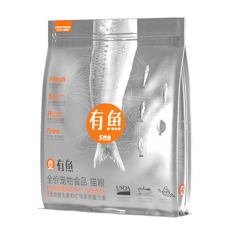 有鱼猫粮:天然呵护你的爱宠健康