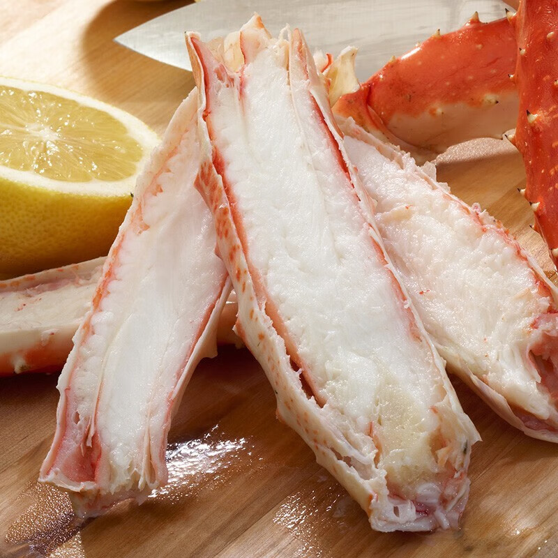 贝鲜猫 俄罗斯帝王蟹进口新鲜冷冻 特大螃蟹腿帝皇蟹 海鲜水产节日礼盒 4.1-4.5斤/只【送石斑鱼】