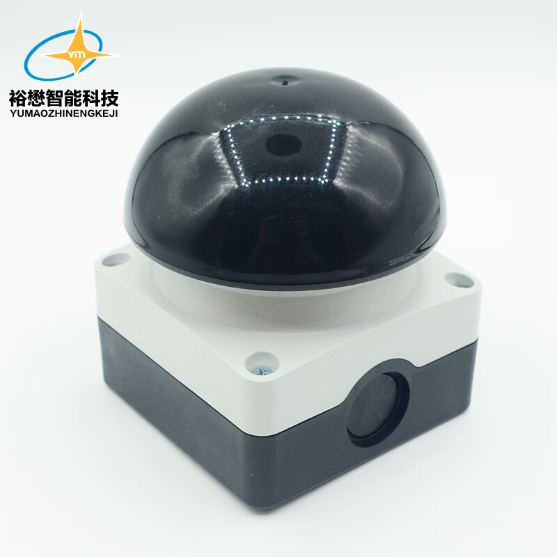 手拍按钮脚踏膝顶开关自复位红色黑色黄色半球形急停大磨菇自锁 黑色