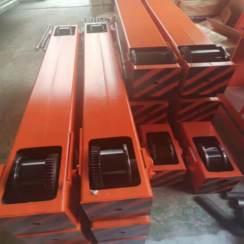 定制电动葫芦专用行走端梁行车梁脚起重端梁天车0.8米1米1.