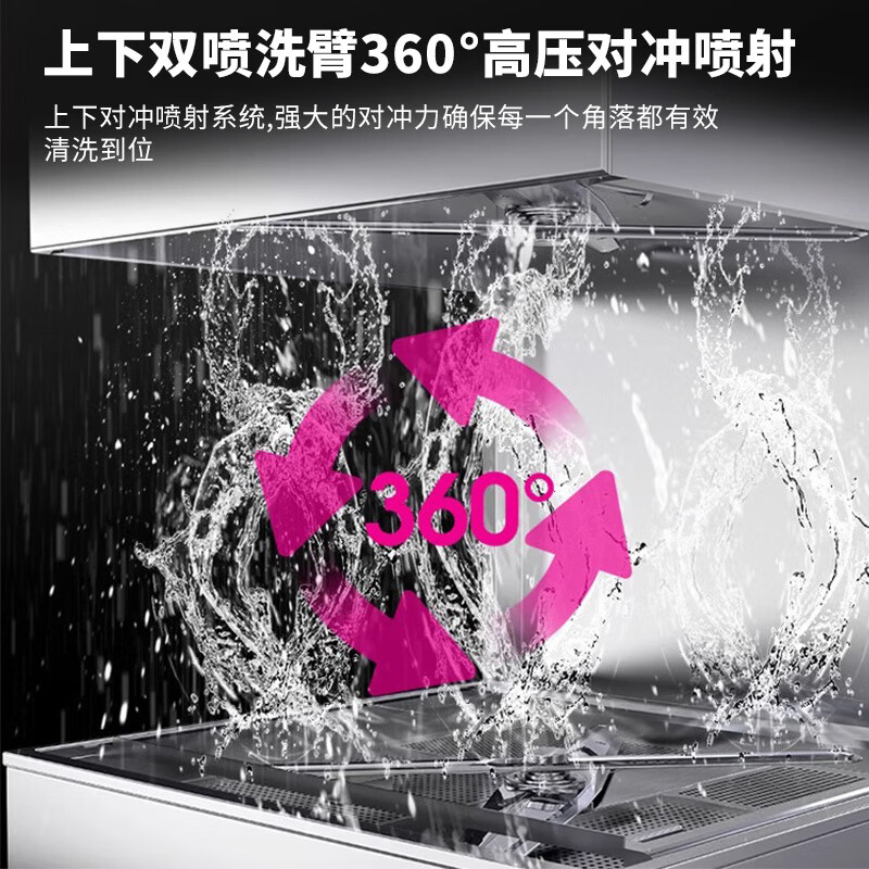 乐创商用揭盖式洗碗机 LC-UD-50商用洗碗机用户好评如潮，真实评价在此！-图片3
