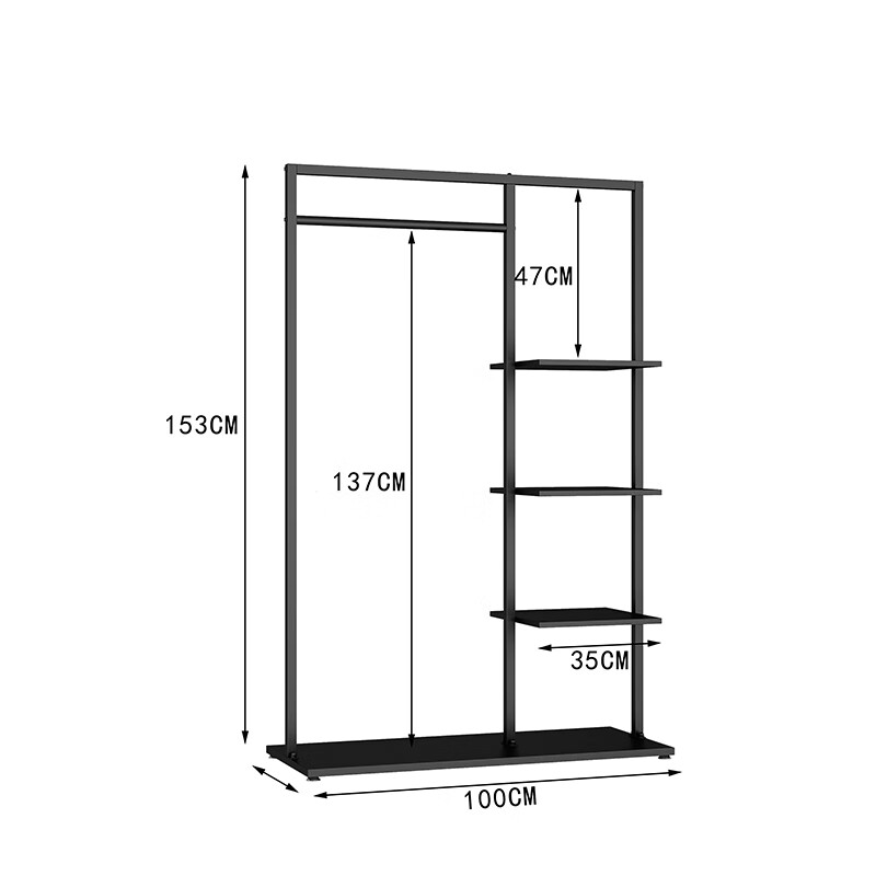 mexueer门口落地衣帽架北欧卧室网红家用简易客厅简约多功能挂衣架