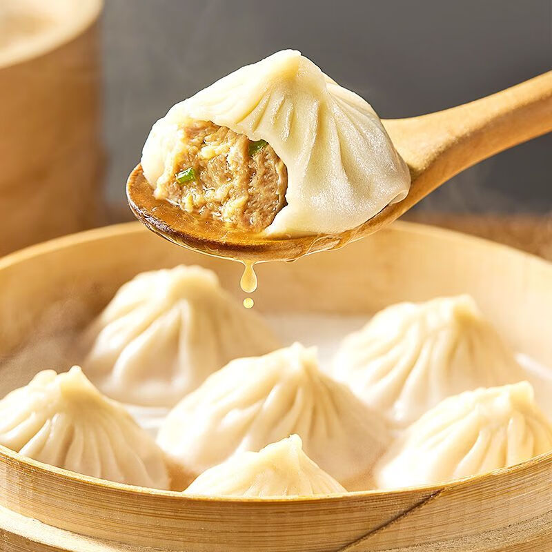 hywlkj永璞思念灌汤小笼包速冻开封猪肉汤包鲜肉包半成品懒人速食早餐