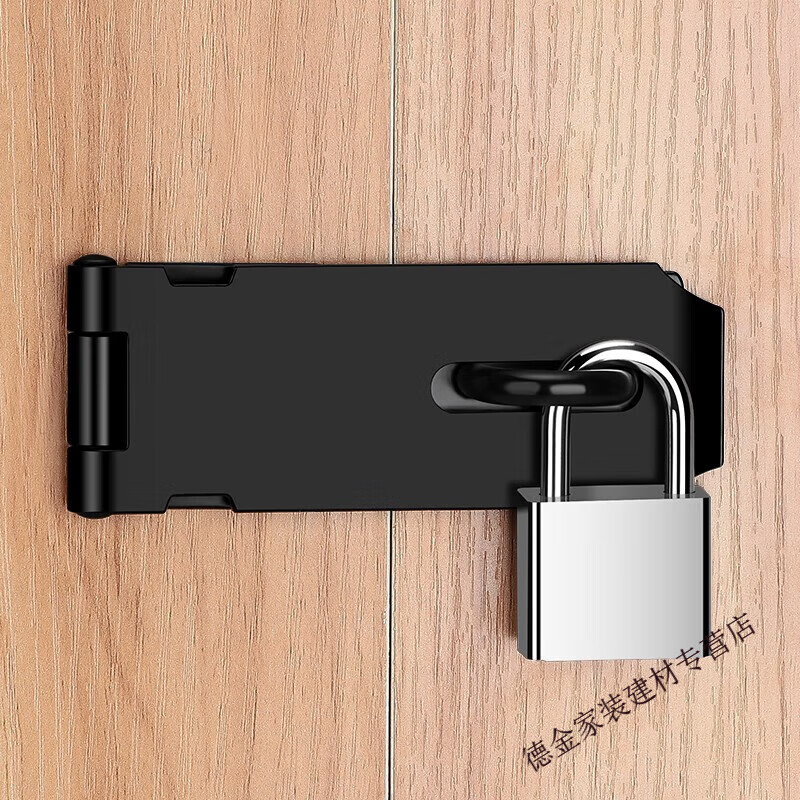 适之不锈钢搭扣锁扣卡扣固定门鼻子插销锁具度直角锁牌门扣门栓门锁