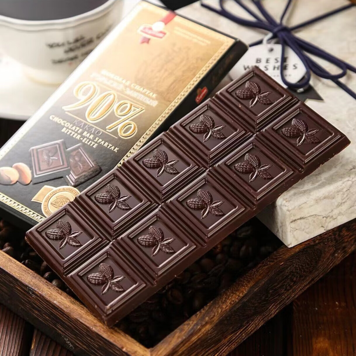 斯巴达克黑巧克力72%*1块