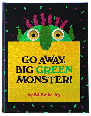 go away, big green monster! 英文原版 走开,大绿怪
