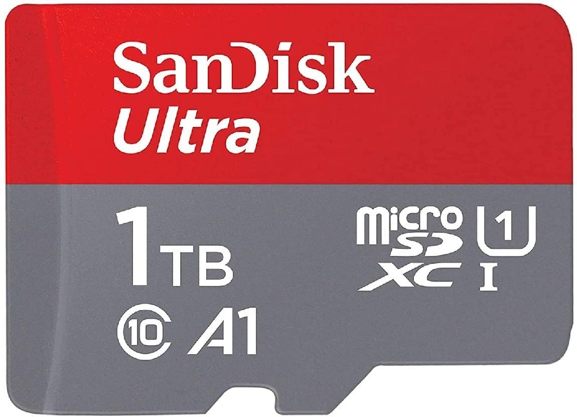 SanDisk 闪迪 Ultra 1TB microSDXC 卡 + SD 适配器 A1 应用程序高达 120MB/s