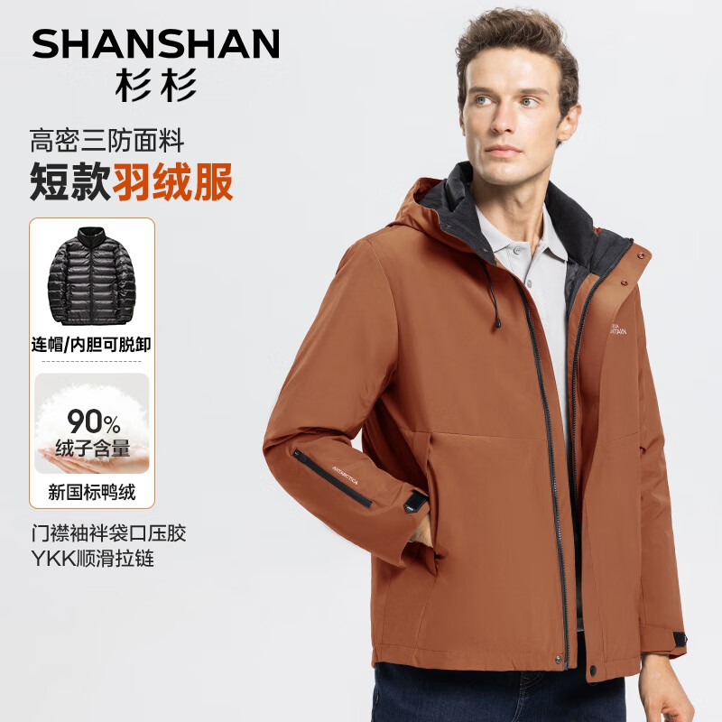 ���ڲ�����ɼɼ��SHANSHAN��������һ�����޷����ﶬ������ж�ڵ���ů��ʿ�����п���ñ������ ��ɫ 2XL