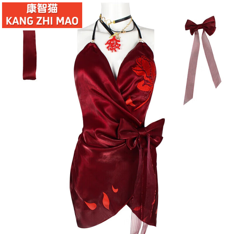 康智猫永劫无间cos服 宁红夜cos服夏日派对午后魅夏 s