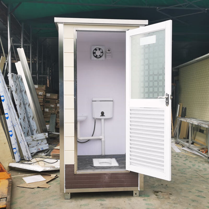 豪华金属雕花板移动厕所景区农村一体式卫生间公园流动洗手间 11米11